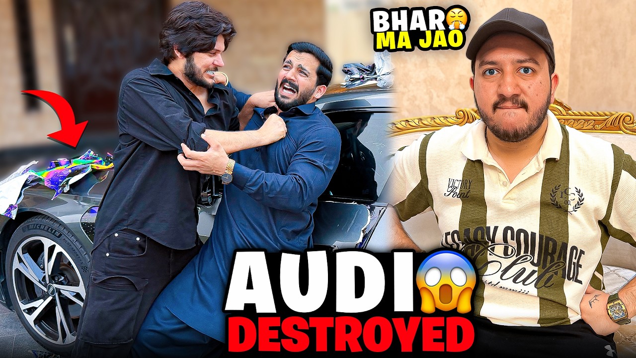 Nadeem’s Audi Destroyed by Us😱Film ki heroine Sign ho gai Allhumdulilah😍