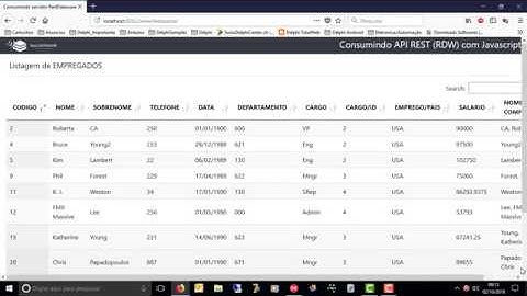 REST Dataware - Webpascal - Aula 04 - ContextRules, Executando evento do ContextItem