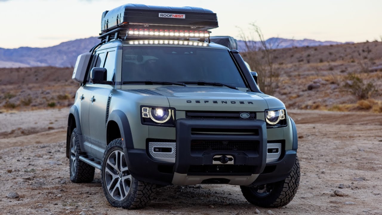 New Defender Adapt Light Bar Install - YouTube