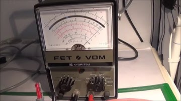 Diode Testing With Analog Meter