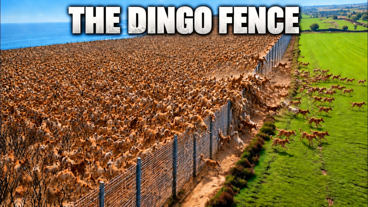 The 5,600 km Barrier Australia Built Just to Stop Dingoes
