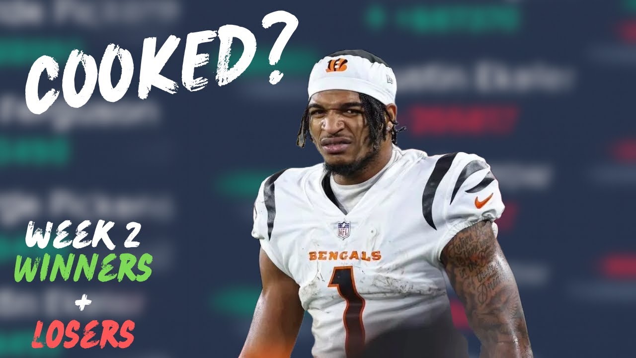 Biggest Fantasy Winners & Losers After Week 2