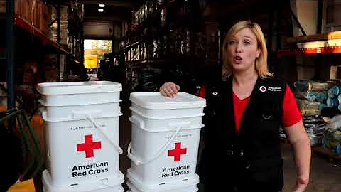Holly Baker honors the Red Cross