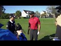 When you meet your idol.... Tiger Woods | TaylorMade Golf Europe