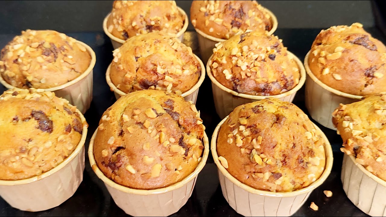 بمكونات جدا بسيطة لتحضير المافن كيك مميز muffin cake