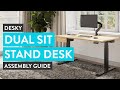 Desky dual sit stand desk assembly guide