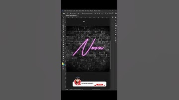 🔥 Neon Text Effect Photoshop Tutorial 💡| Easy Lighting Effect | Tamil Tips