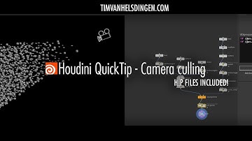 Houdini Quicktip - Camera Culling