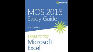 Microsoft EXCEL 2016 ( MOS 77-727 ) EXAM OBJECTIVE 1.3 ( URDU /HINDI)