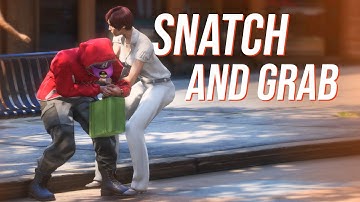 Snatch and Grab | FiveM Script | ESX + QBCore + Standalone