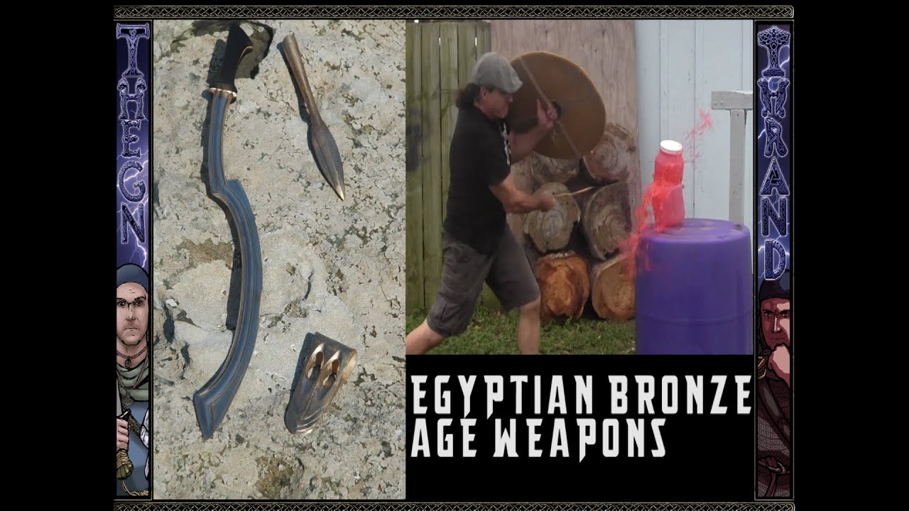 Egyptian Bronze Weapons Collection