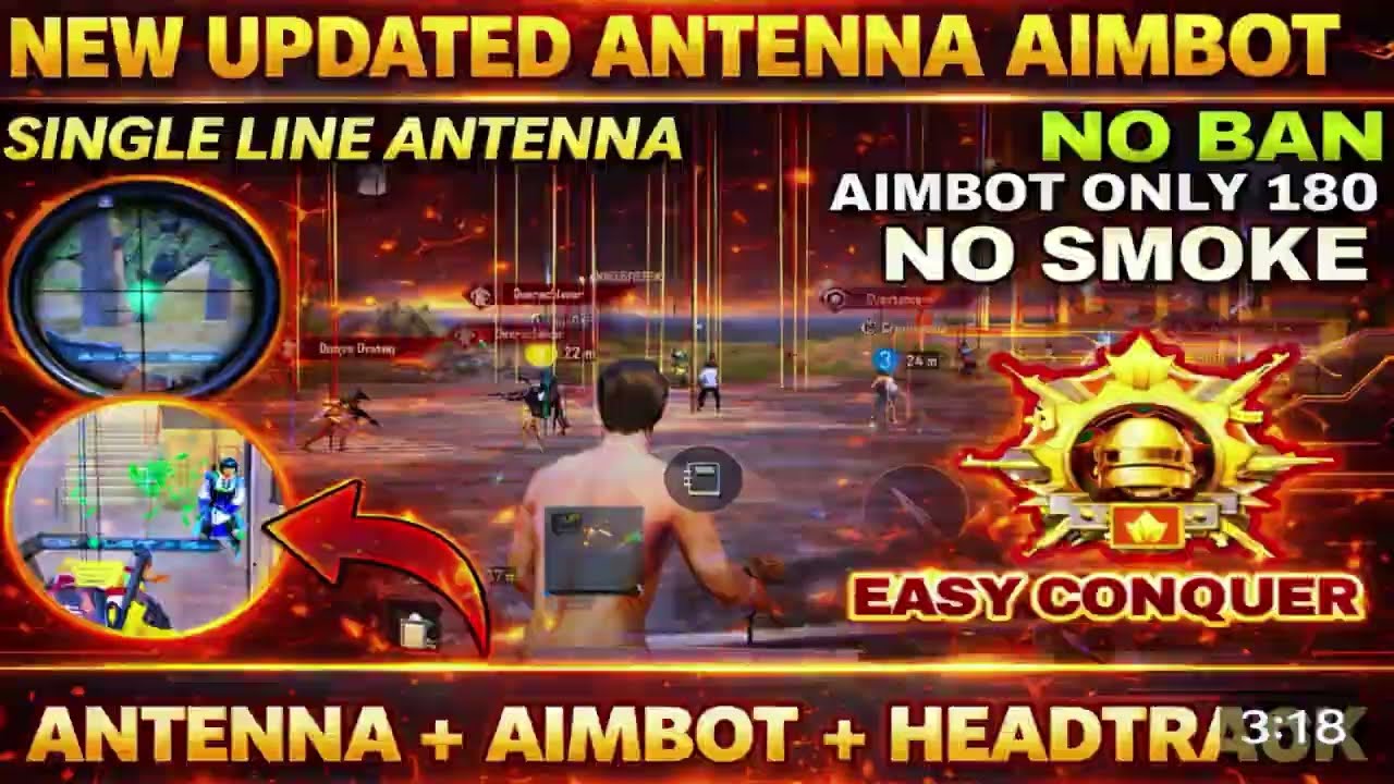BGMI ANTENNA CONFIG FILE 4.2 | BGMI NO RECOIL CONFIG 4.2 | BGMI AIMBOT OBB 4.2 | Feature Explained