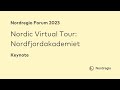 Nordregio forum 2023  nordic virtual tour nordfjordakademiet