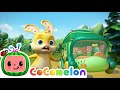 Wheels on the bus  cocomelon animal time  animal nursery rhymes