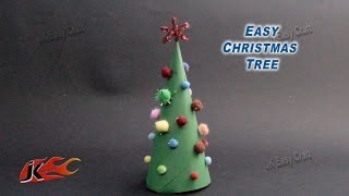 DIY Easy Paper Christmas Tree | How to make | JK Easy Craft 083
