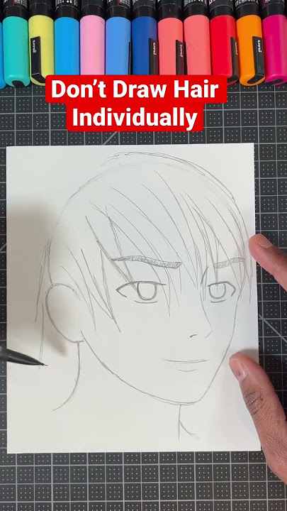 ANIME with Posca Markers on NIL Black Sketchpad: AMAZING! [Video