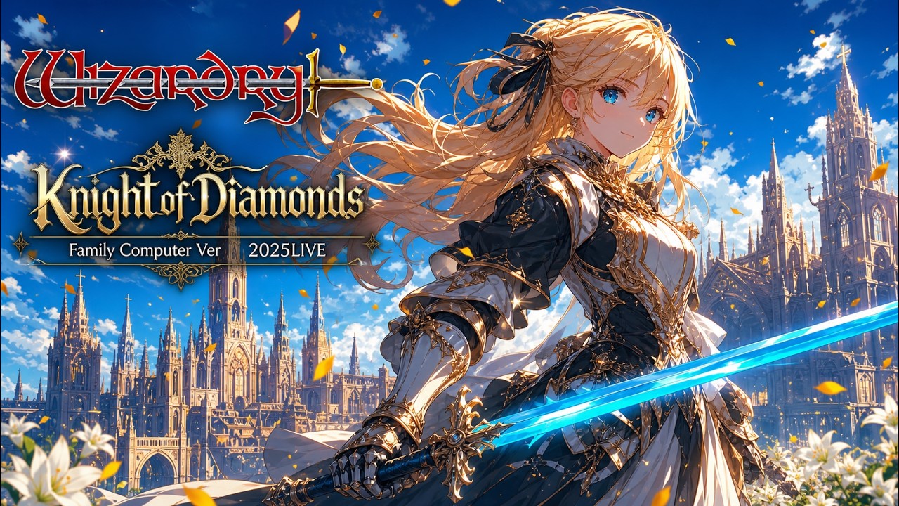 WizardryⅡ: KNIGHT OF DIAMONDS】FC版＃07 - YouTube