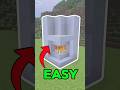 Easy Minecraft Build. #gaming #minecraft #tips