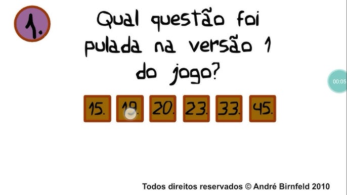 Gênio quiz 3 (respostas ) 