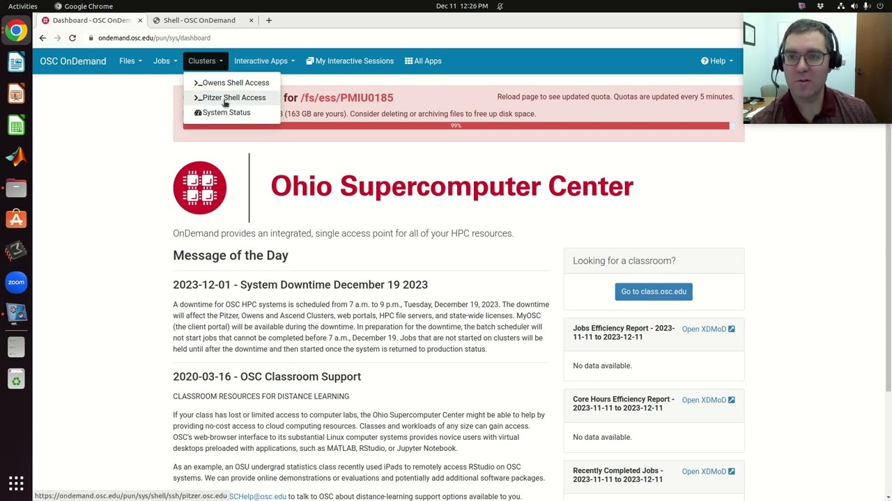 Connecting to OSC OnDemand (2023) - YouTube