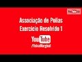 Escolas Militares - ESPCEX 2010 - Questão 06 - polias móveis - prof. Idelfranio