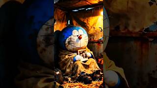 Doraemon’s Gritty Reality: The Cost of Survival Doraemon #AIArt #CinematicAI #Dystopian #Nostalgia #