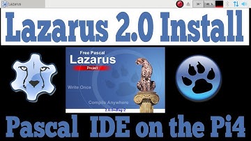 Lazarus 2.0 install on the the Raspberry Pi 4  Pascal Ide cause why not!