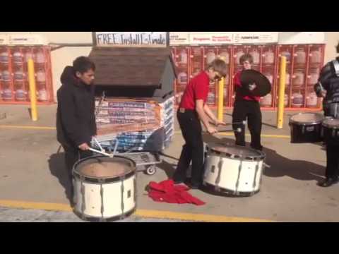 Mayport Middle School Drum Line - Bass Got SKILLS
