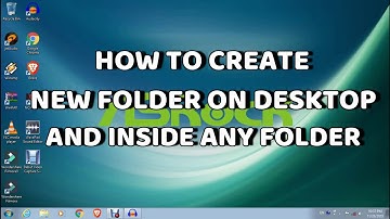 HOW TO CREATE NEW FOLDER ON DESKTOP AND INSIDE ANY FOLDER// COPA TRADE TUTORIAL // BY #COPA_ITI_LAB
