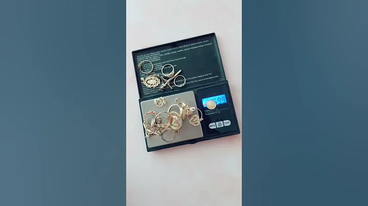 HOW TO WEIGH YOUR REAL GOLD? Use this machine to find out how much your 10k, 14k gold jewelry weighs - DayDayNews