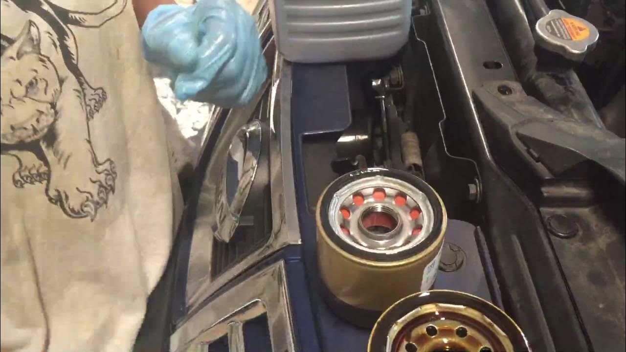 2009 Nissan Rogue Oil and Filter Change - YouTube