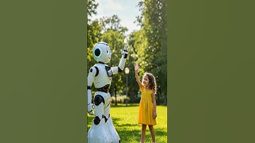 AI Robot Delivers Groceries in a Small Town | Everyday with AI #everydaywithai #robot #ai #ytshorts