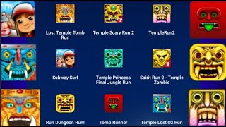 Temple Run2, Subway surfers, Run Dungeon Run,Tobm Runner, Temple Scary Run2, Spirit Run2 screenshot 5