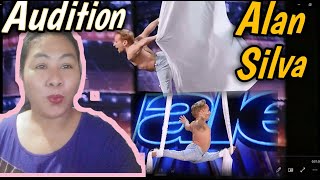 Amica's Got Talent 2020 ALAN SILVA  Amazing Performance(aerial silk acrobat)