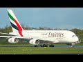 60 minutes pure aviation  airbus a380 yellow b757 an12  airplane highlights of april 4k