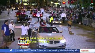 2014 Alaska Airlines Seafair Torchlight Parade