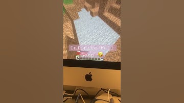 Infinite Fall Loop In Skyblock 🤣 #minecraft #shorts