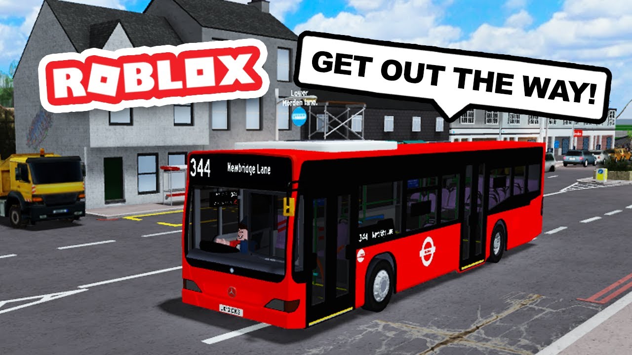 Driving A London Bus In Roblox Bus Simulator Youtube - roblox bus simulator how to get small drivable bus