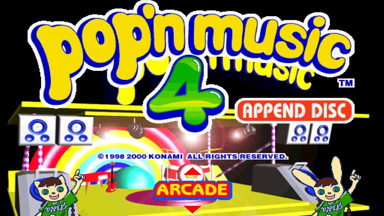 Pop'n Music 4: Append Disc | Full Playthrough - YouTube