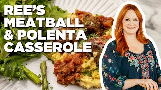 Ree Drummond's Meatball and Polenta Casserole | The Pioneer Woman | Food Network
