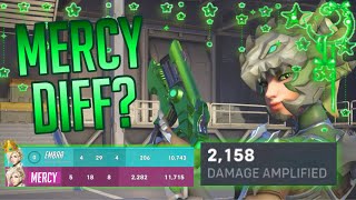 Support Diff?: Mercy Gameplay - Overwatch 2