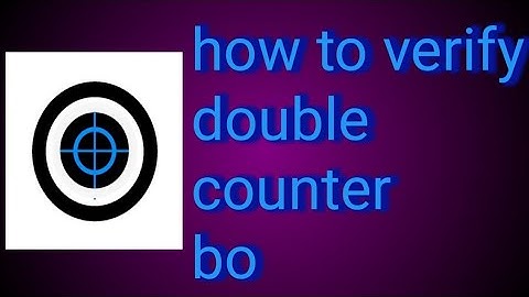 how to verify double counter bot how to verify double counter bot
