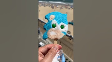Trying To Find A Perfect Sonic Popsicle! (Gumball Eyes!) #shorts