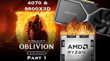 The Elder Scrolls: Oblivion Remastered - Part 1. 4K Maximum Settings - DLSS & Frame Generation. 2025