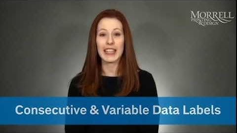 Variable Data Labels by Morrell Printing and Design