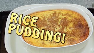 Rice Pudding with Sweetened Condensed Milk - Quick & Easy Rice Pudding Recipe