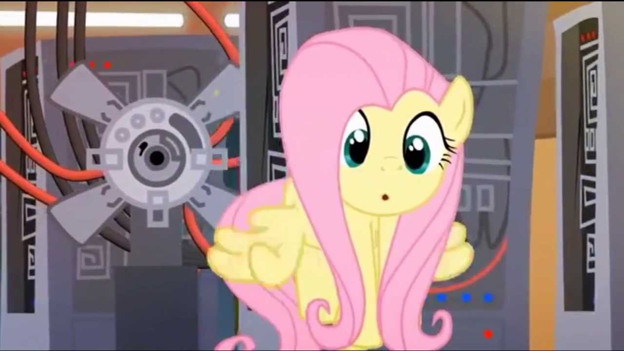 Mlp Tron Cheer Up Fluttershy Animation Youtube