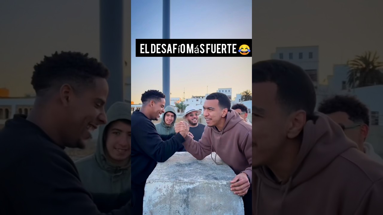 أقوى تحدي مصارعة الأدرع #Armor_Wrestling مع  رشيد_هنمة #rachid_hanma #الرياضة #sport