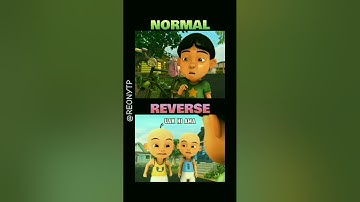 Kumpulan Kompilasi Upin Ipin Video Reverse (reverse+subtitle) #reonytp