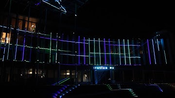 ECS - Laser Projection for the Opening of Delta Green (Nantes) - Pangolin Beyond